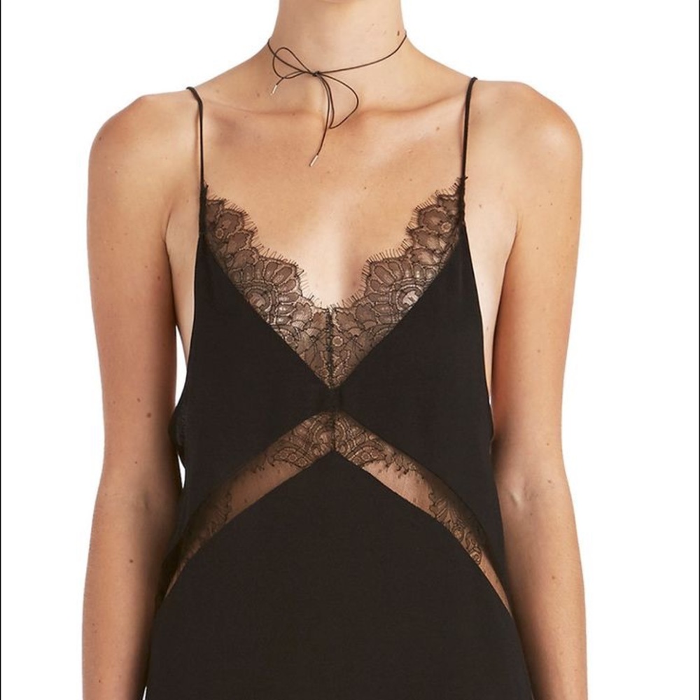 ISO Are You Am I Anabela Dress in Black XS/S